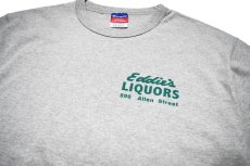 画像2: Used Champion S/S Print Tee "Eddie's Liquors" (2)