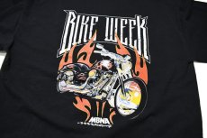 画像5: Used S/S Bike Print Tee "Bike Week" (5)