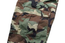 画像4: Used Us Military Ripstop Combat Trouser Woodland Camo (4)