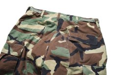 画像5: Used Us Military Ripstop Combat Trouser Woodland Camo (5)