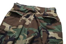 画像5: Used Us Military Ripstop Combat Trouser Woodland Camo (5)