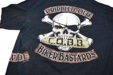 画像4: Used S/S Bike Pocket Tee "Crippled Old Biker Bastards" (4)