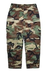 画像1: Used Us Military Ripstop Combat Trouser Woodland Camo (1)