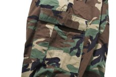 画像4: Used Us Military Ripstop Combat Trouser Woodland Camo (4)