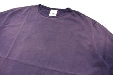 画像2: MOOJI MOOJI US Oversize Crop T-Shirt Aged Purple (2)