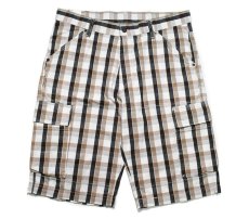 画像1: Deadstock Levi's Plaid Cargo Shorts #0004 (1)