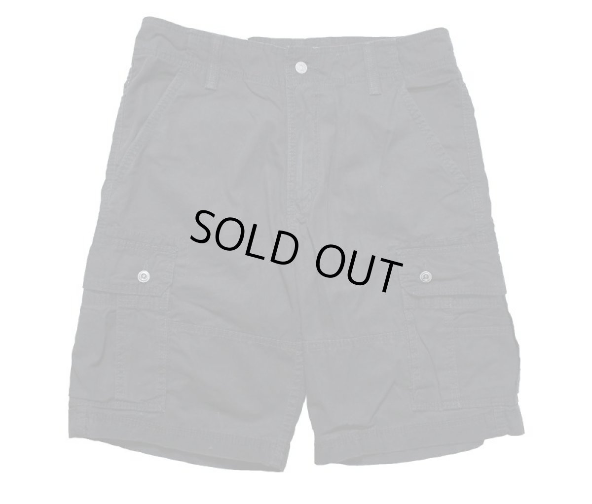 画像1: Deadstock Levi's Cargo Shorts Black (1)