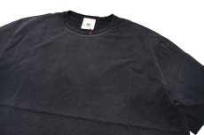 画像2: MOOJI MOOJI US Oversize Crop T-Shirt Sun Fade Black (2)