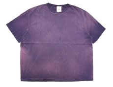 画像1: MOOJI MOOJI US Oversize Crop T-Shirt Aged Purple (1)