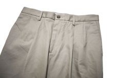 画像2: Deadstock Dockers Pleated Chino Trouser Classic Fit #0002 Khaki (2)