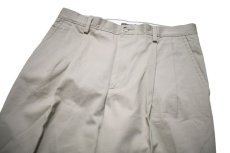 画像2: Deadstock Dockers Pleated Chino Trouser D3 Classic Fit #0001 Khaki (2)