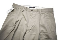 画像2: Deadstock Dockers Pleated Chino Trouser Classic Fit #0004 Khaki (2)