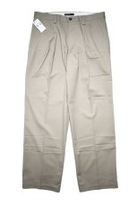 画像1: Deadstock Dockers Pleated Chino Trouser Classic Fit #0004 Khaki (1)