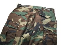 画像4: Used Us Army M-65 Field Pants Woodland Camo (4)