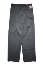 画像1: Deadstock Dockers Pleated Chino Trouser Individual Fit #8058 Charcoal (1)