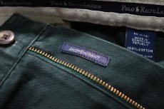 画像6: Used Polo Ralph Lauren Pleated Chino Trouser Green ラルフローレン (6)