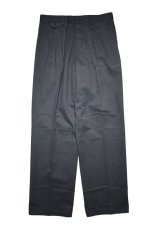 画像1: Deadstock Dockers Pleated Chino Trouser Loose Fit #8057 Charcoal (1)