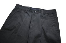 画像2: Deadstock Dockers Pleated Chino Trouser Classic Fit #8057 Charcoal (2)