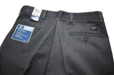 画像4: Deadstock Dockers Pleated Chino Trouser Individual Fit #8058 Charcoal (4)