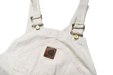 画像3: Used Carhartt Canvas Overall Natural made in USA (3)