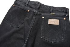 画像4: Used Wrangler 948BLK Denim Pants Black made in USA (4)