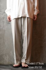 画像7: Deadstock Dockers Pleated Microfiber Slacks Pants Relaxed Fit #2202 Stone (7)