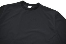 画像2: 【SALE】SEABEES "Active Set-up" Stretch Micro Ripstop Nylon T-Shirts Black (2)