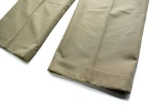 画像3: Deadstock Dockers Pleated Microfiber Slacks Pants Relaxed Fit #2224 Khaki (3)