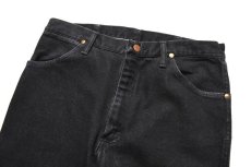 画像2: Used Wrangler 948BLK Denim Pants Black made in USA (2)