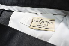 画像5: Used Levi's Action Slacks Charcoal made in USA リーバイス (5)