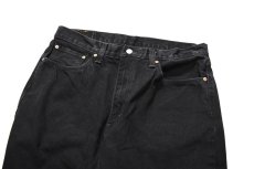 画像2: Used Levi's 550 Denim Pants Black リーバイス (2)