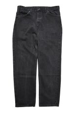 画像1: 94' Used Levi's 505 Denim Pants Black リーバイス (1)