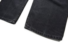 画像3: Used Levi's 550 Denim Pants Black リーバイス (3)