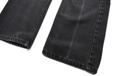 画像3: 97' Used Levi's 505 Denim Pants Black made in USA リーバイス (3)