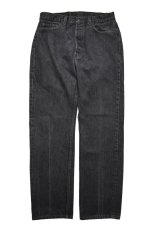 画像1: 89' Used Levi's 501 Denim Pants Black made in USA リーバイス (1)