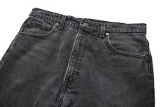 画像2: 96' Used Levi's 505 Denim Pants Black made in USA リーバイス (2)