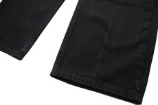 画像3: Used Levi's 550 Denim Pants Black リーバイス (3)