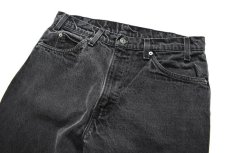 画像2: 88' Used Levi's 509 Denim Pants Black made in USA リーバイス (2)