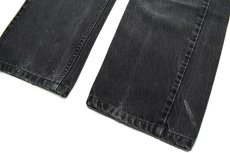 画像3: 90s Used Levi's 505 Denim Pants Black made in USA リーバイス (3)