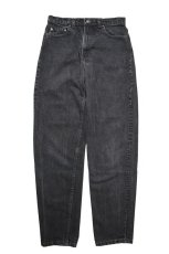 画像1: 94' Used Levi's 550 Denim Pants Black made in USA リーバイス (1)