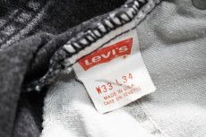 画像6: 88' Used Levi's 509 Denim Pants Black made in USA リーバイス (6)