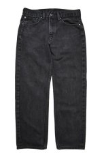 画像1: Used Levi's 505 Denim Pants Black リーバイス (1)