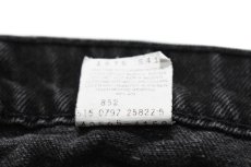 画像7: 97' Used Levi's 505 Denim Pants Black made in USA リーバイス (7)