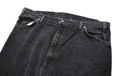 画像2: 93' Used Levi's 517 Denim Pants Black made in USA リーバイス (2)