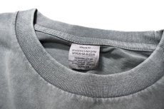 画像3: 【SALE】SEABEES Cotton / Rayon Chemical T-Shirts Grey (3)