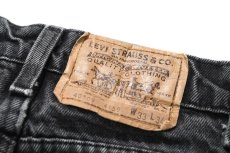 画像5: 88' Used Levi's 509 Denim Pants Black made in USA リーバイス (5)