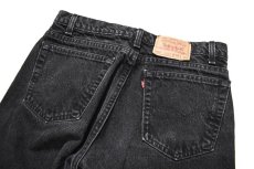 画像4: 94' Used Levi's 550 Denim Pants Black made in USA リーバイス (4)