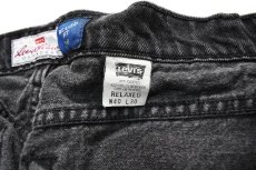 画像7: 94' Used Levi's 540 Denim Pants Black リーバイス (7)