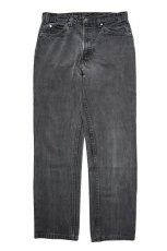 画像1: 88' Used Levi's 509 Denim Pants Black made in USA リーバイス (1)