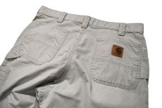 画像4: Used Carhartt B151 Canvas Carpenter Pants Tan カーハート (4)